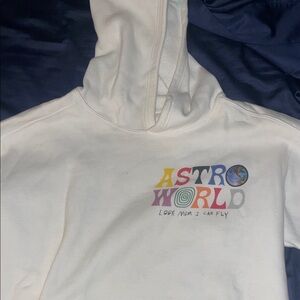 Astro World Hoodie - White